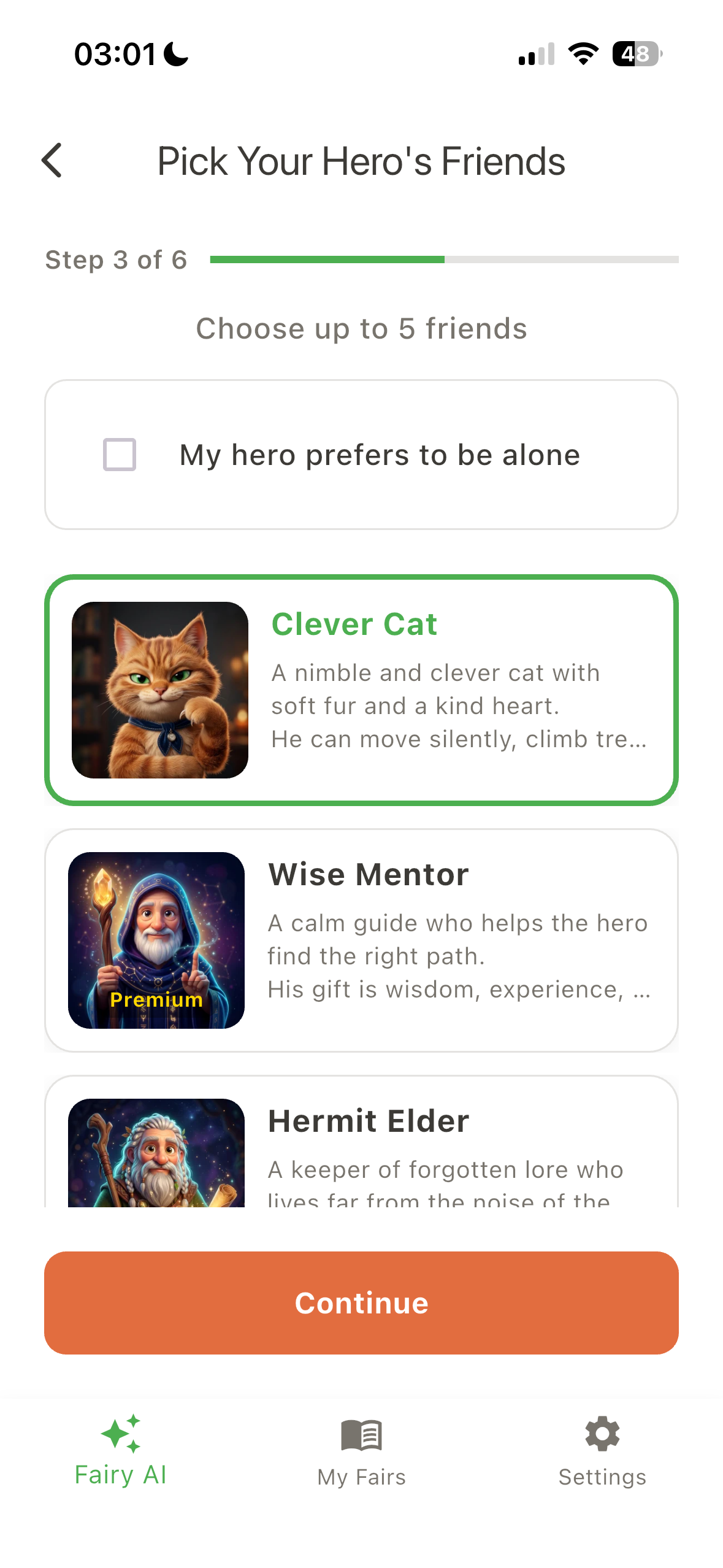 pick companions