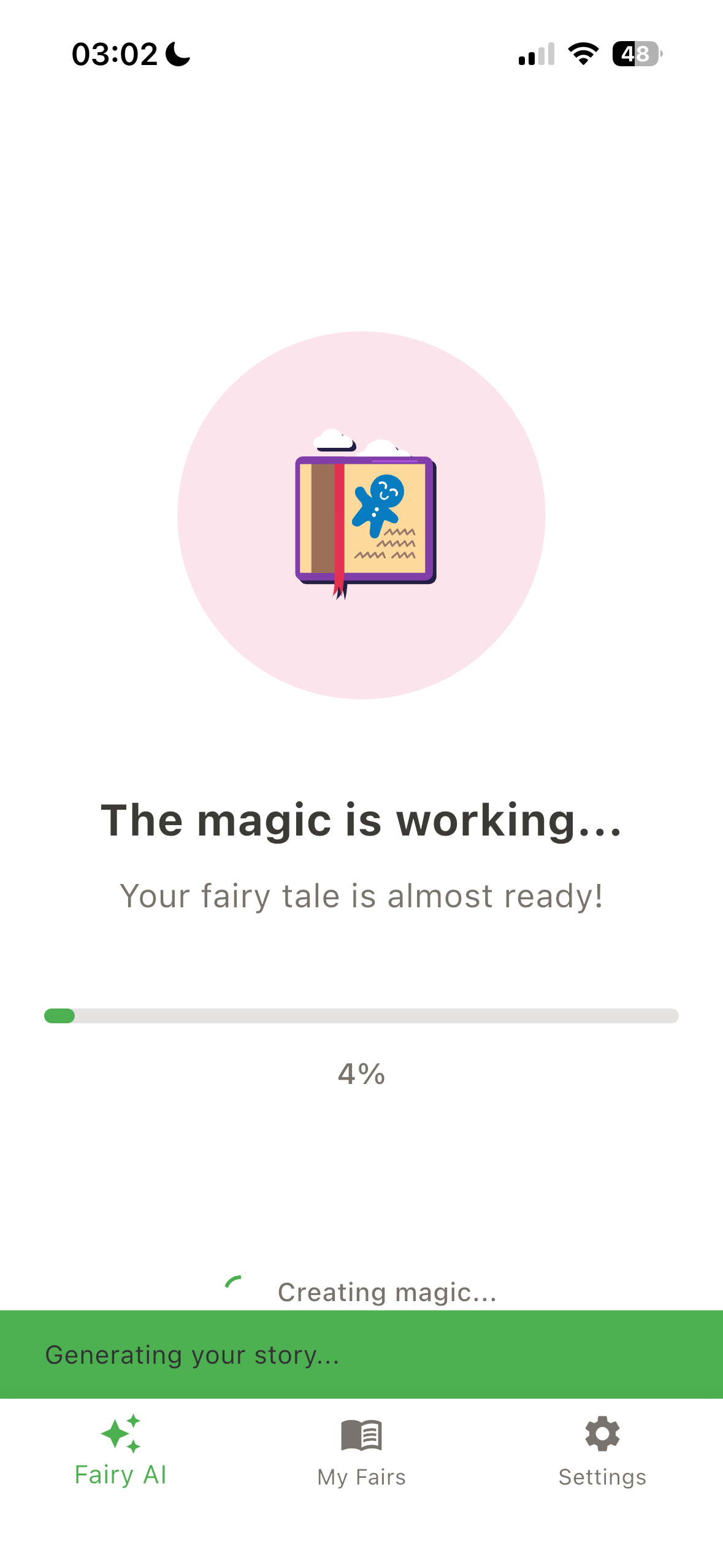 generating story